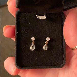 Genuine Aquamarine Earrings